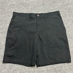 Tackle & Tides Mens Chino Shorts Size 40 Black Cotton Stretch Cargo High Rise